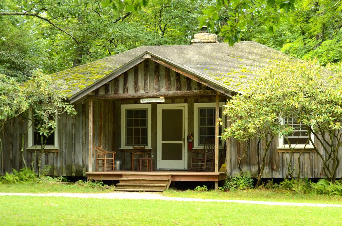 Cottages and dormitories at MLBS