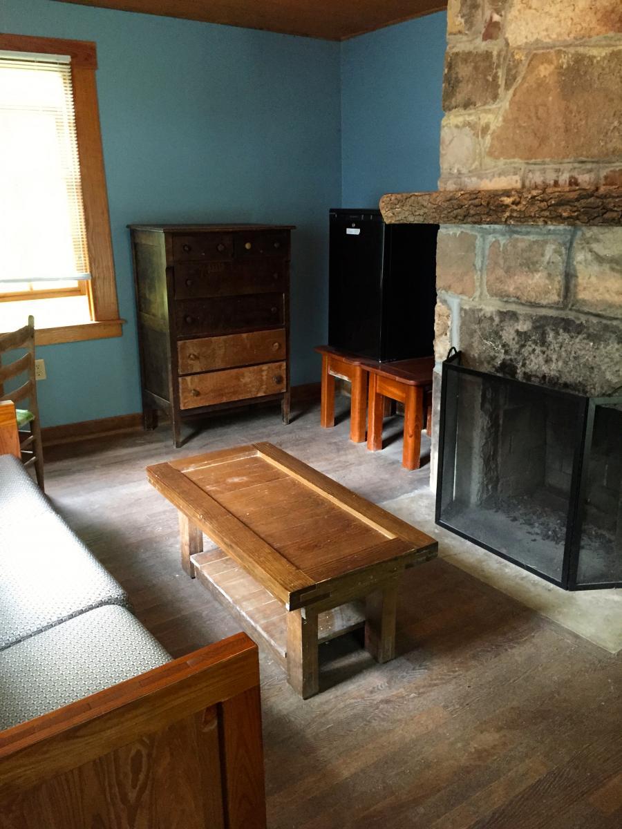 Cottages and dormitories at MLBS - Living Room