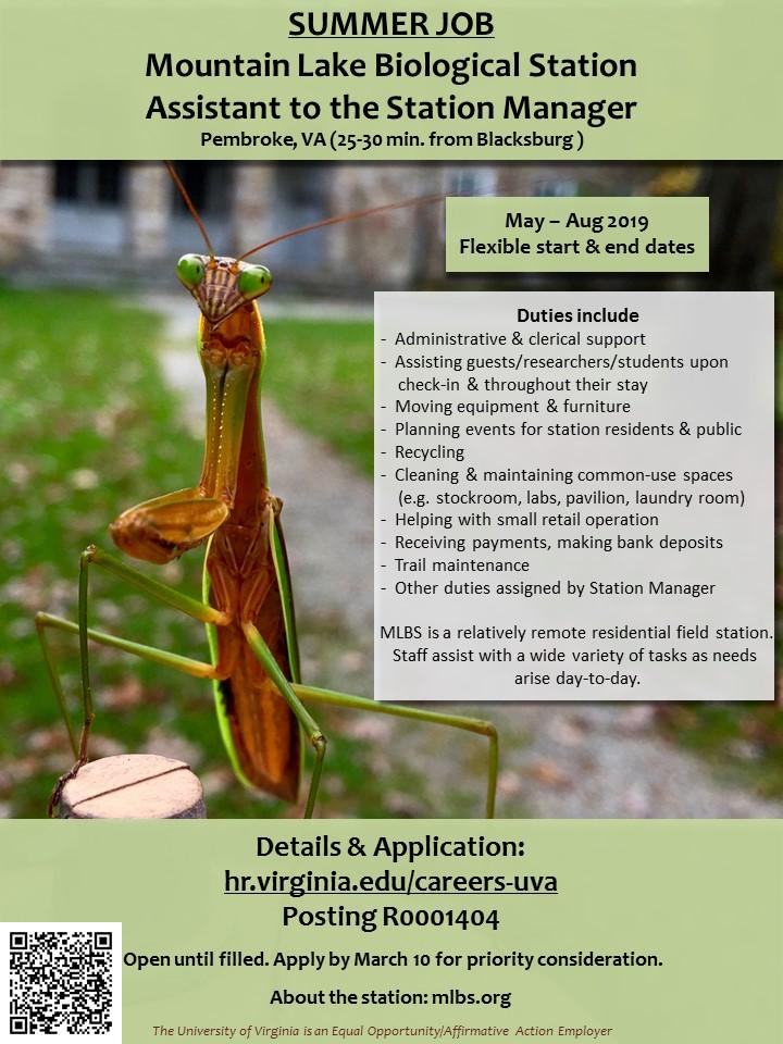 Now Hiring: Assistants to the Station Manager